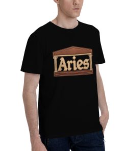 Alternative view of Aries leather patchwork effect T-shirt