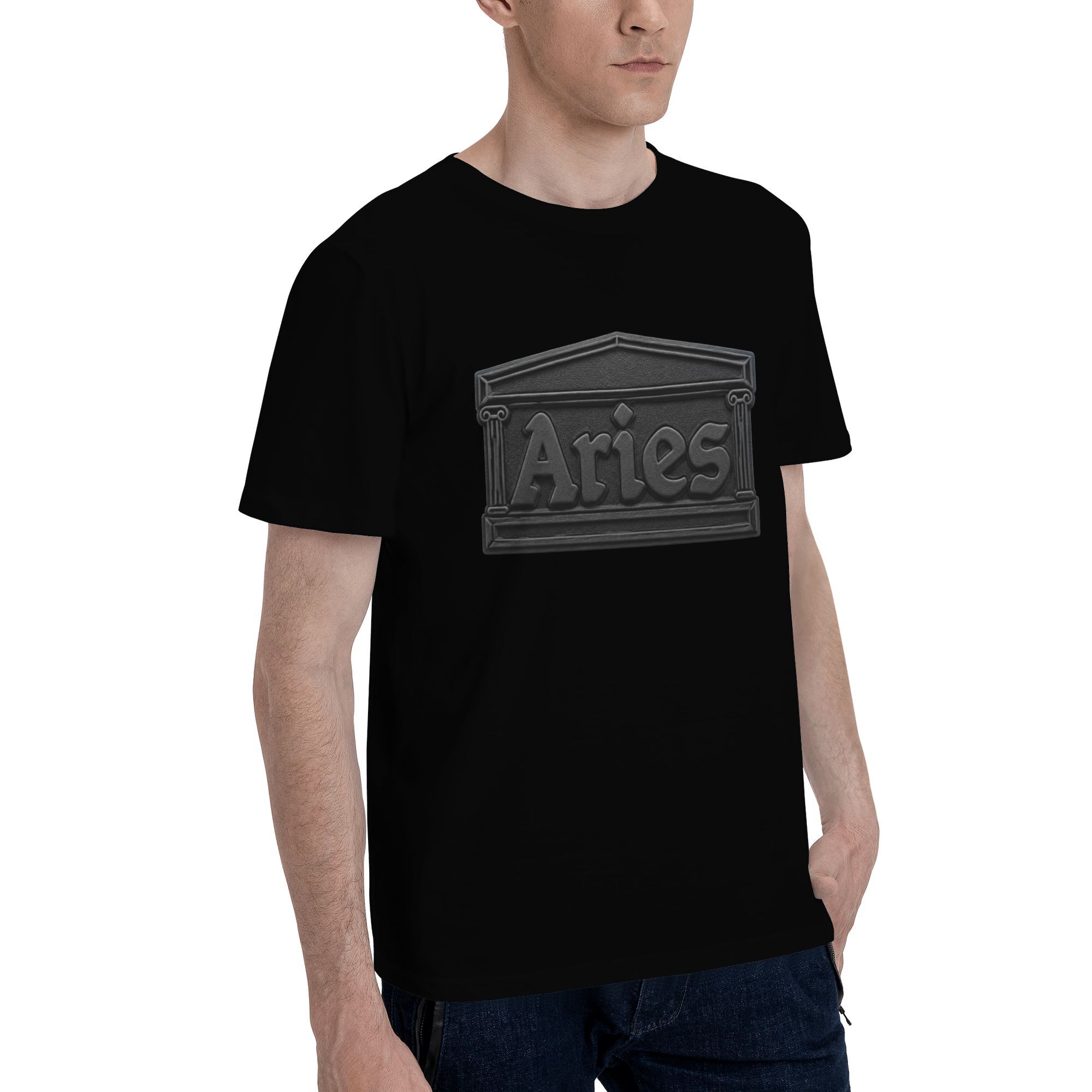 Aries rubber patch effect T-shirt - Image 2