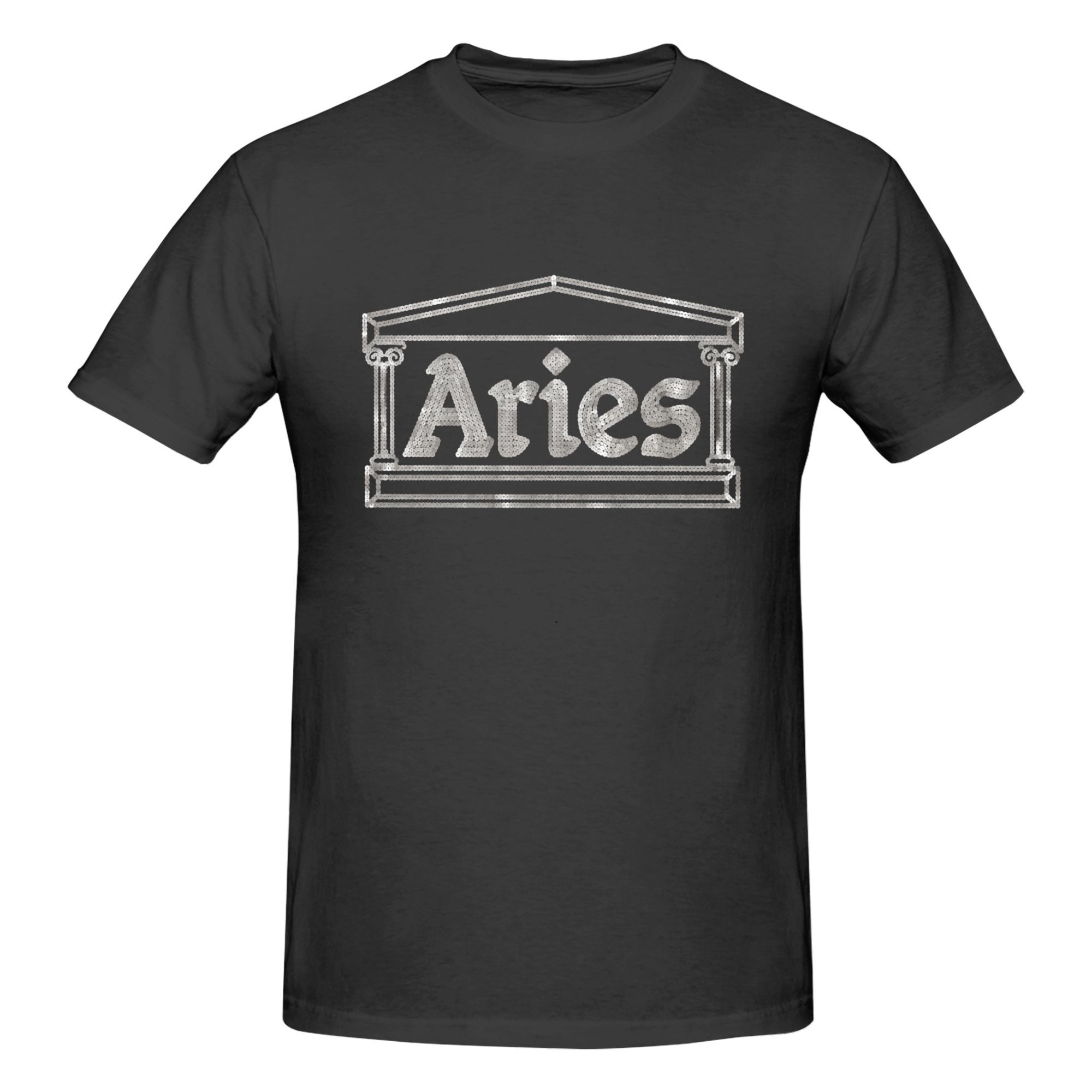 Aries sequin effect T-shirt - Image 4
