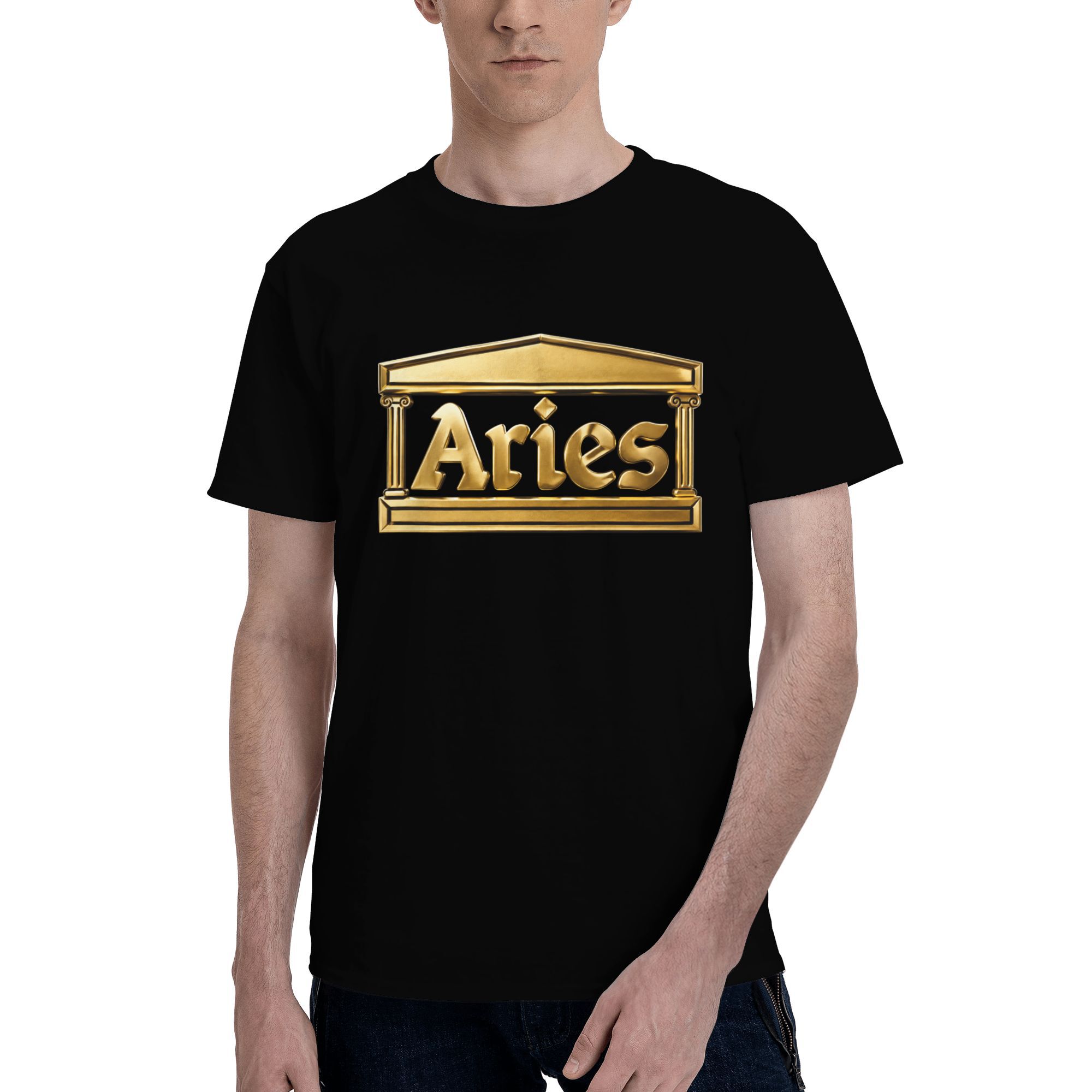 Aries 3D embossed effect T-shirt