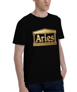 Alternative view of Aries 3D embossed effect T-shirt