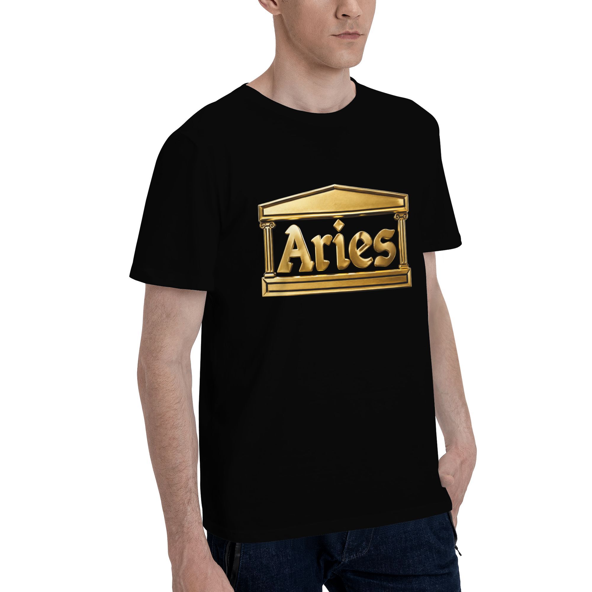 Aries 3D embossed effect T-shirt - Image 2