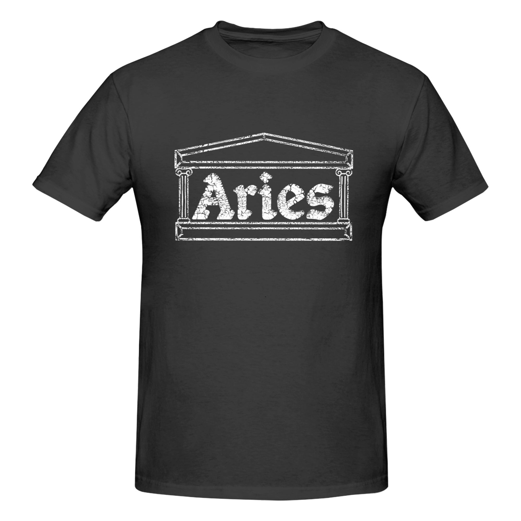 Aries crackle print effect T-shirt - Image 4