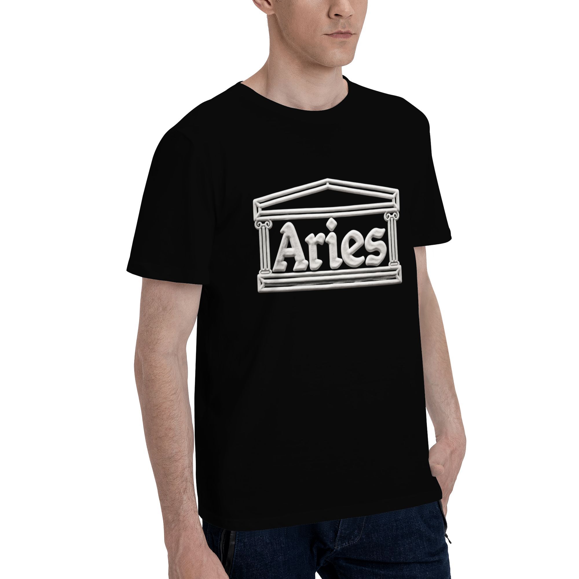 Aries puff print effect T-shirt - Image 2