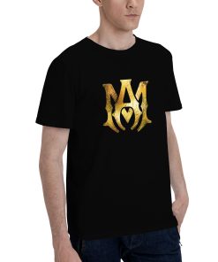 Alternative view of Amiri metallic foil effect T-shirt