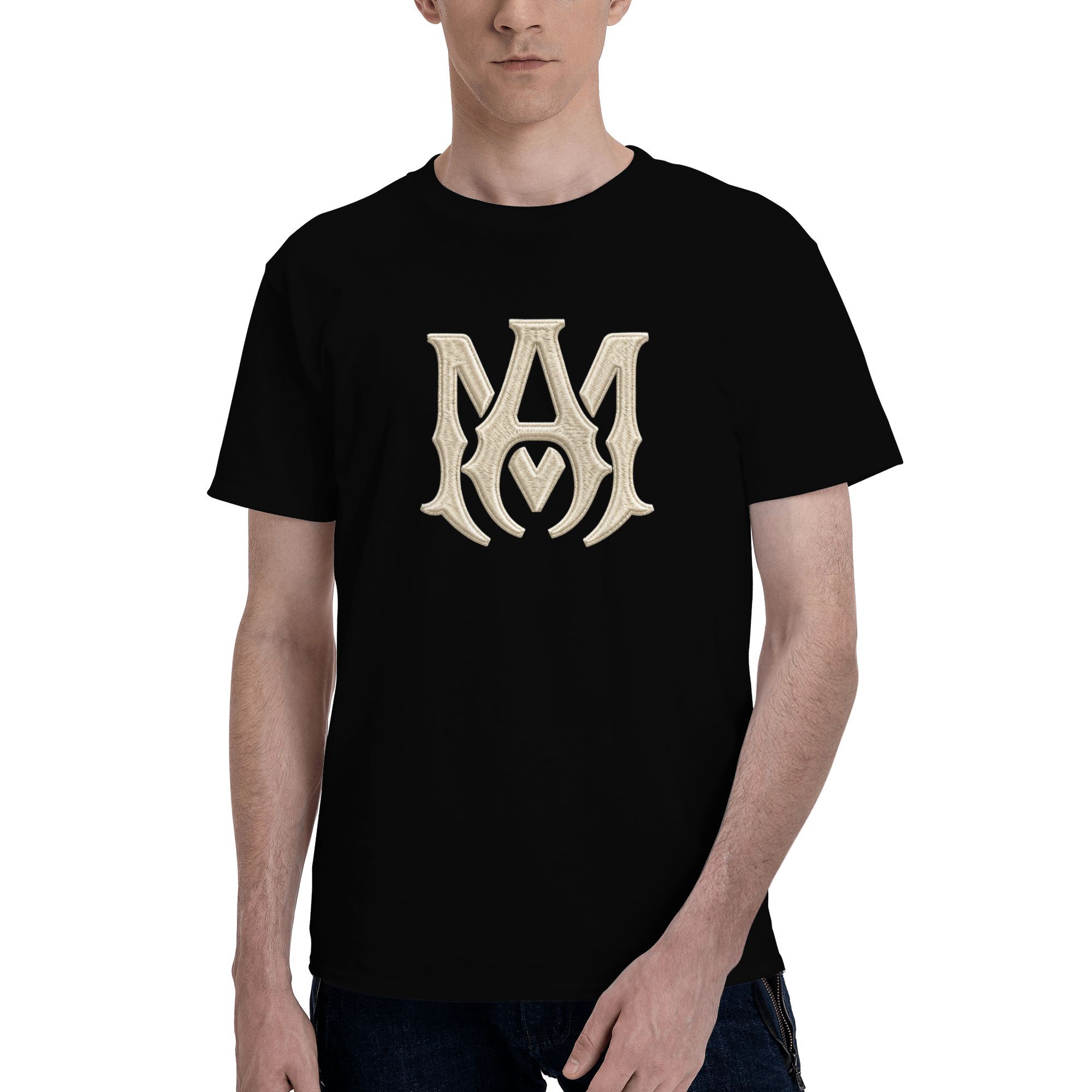 Amiri stitching effect T-shirt