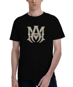 Amiri pearl embellishment effect T-shirt
