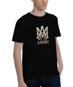 Alternative view of Amiri pearl embellishment effect T-shirt
