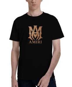 Amiri wood grain effect T-shirt