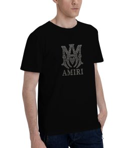 Alternative view of Amiri stud embellishment effect T-shirt