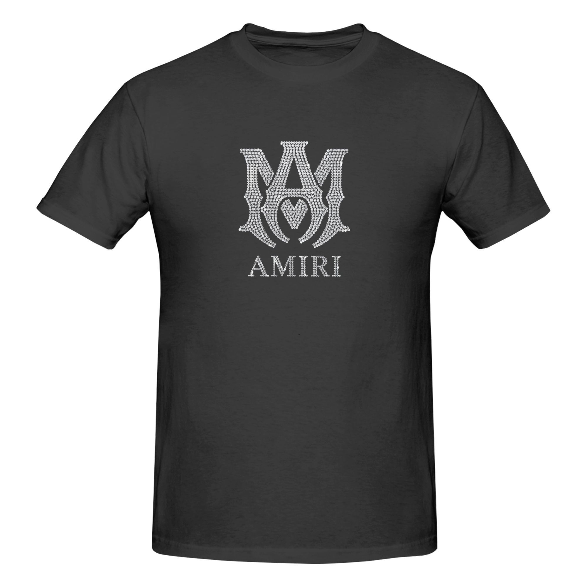 Amiri full rhinestone effect T-shirt - Image 4