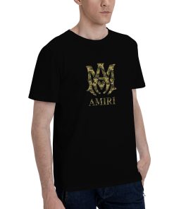 Alternative view of Amiri camouflage fill effect T-shirt