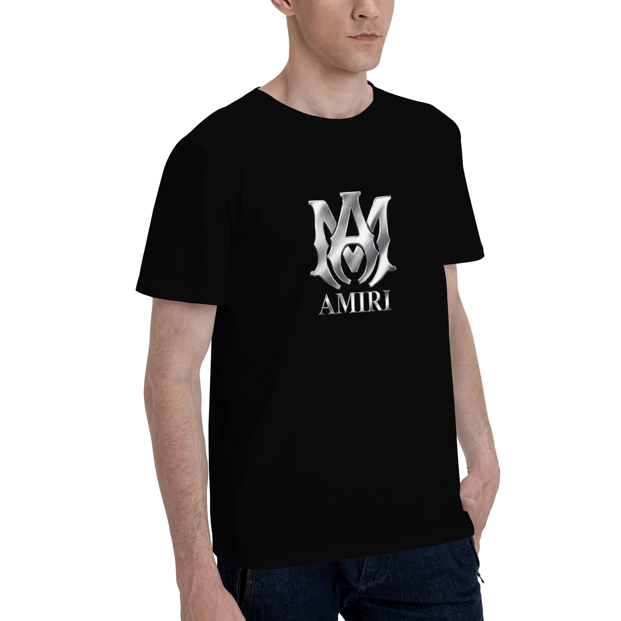 Amiri metallic effect T-shirt - Image 2