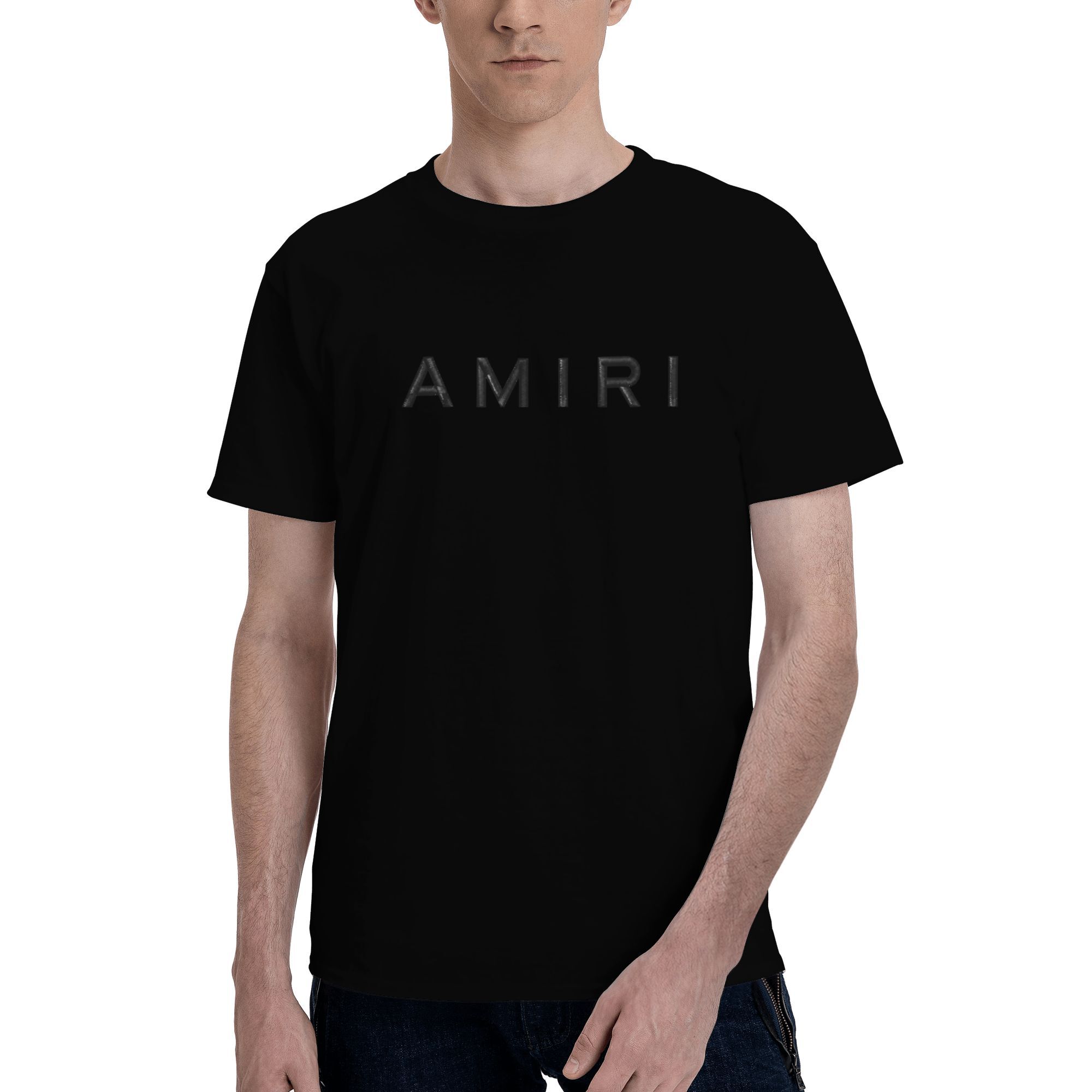 Amiri stitching effect T-shirt