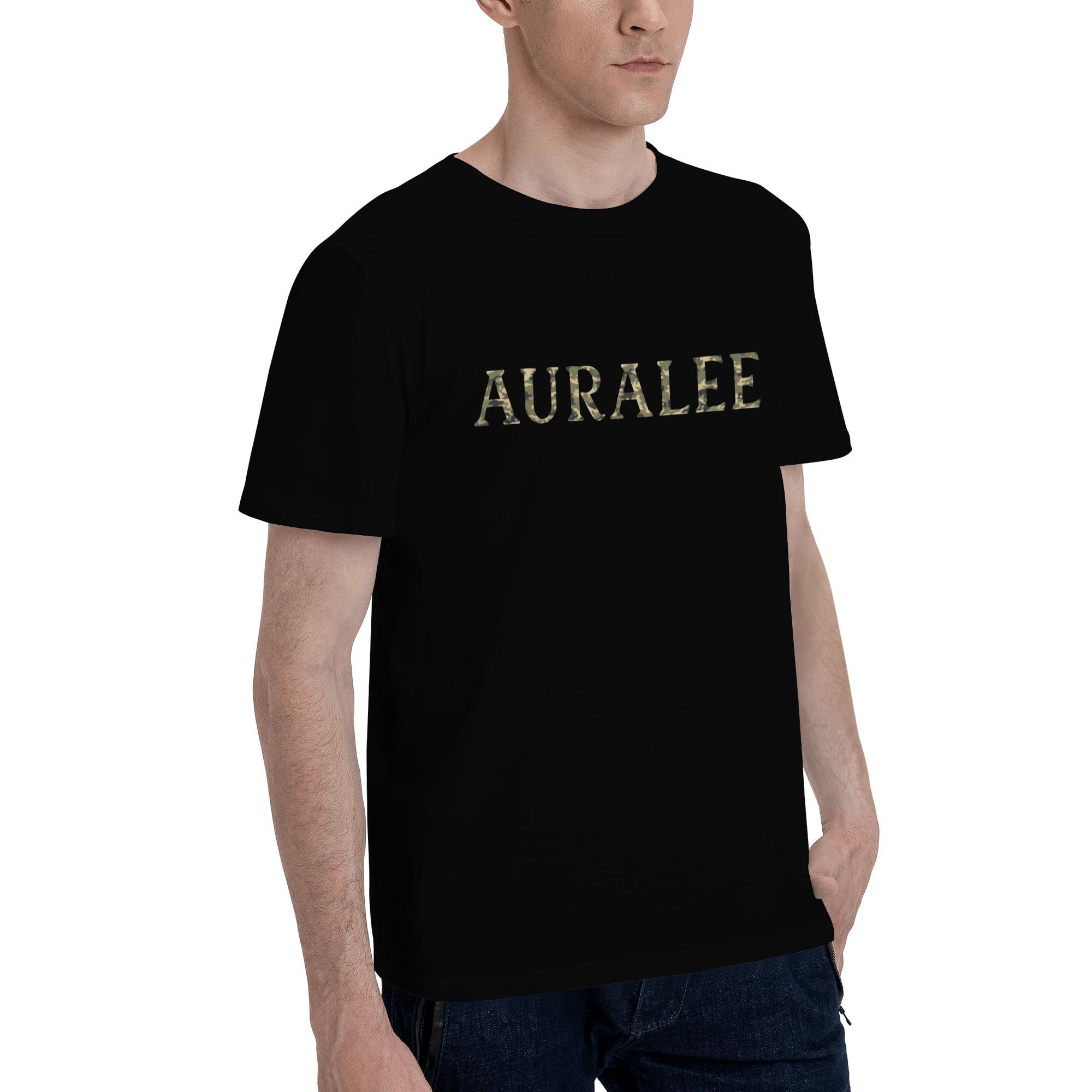 Auralee camouflage fill effect T-shirt - Image 2