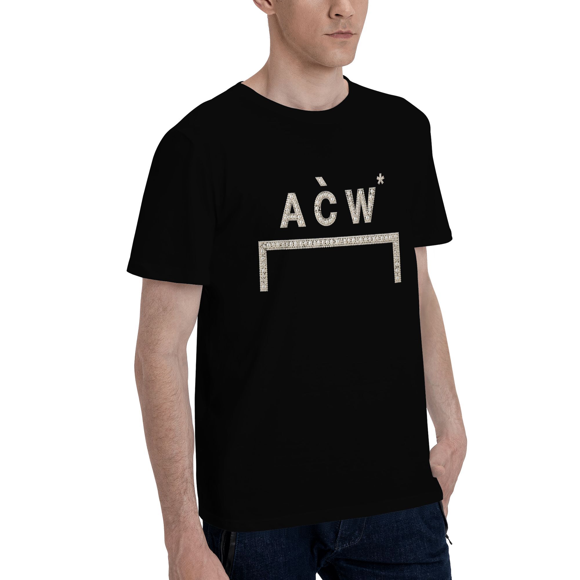 A COLD WALL pearl embellishment effect T-shirt - Image 2