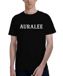 Auralee chenille embroidery effect T-shirt