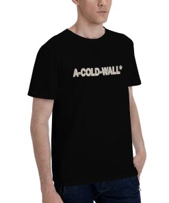 Alternative view of A COLD WALL patchwork appliqué-style T-shirt design