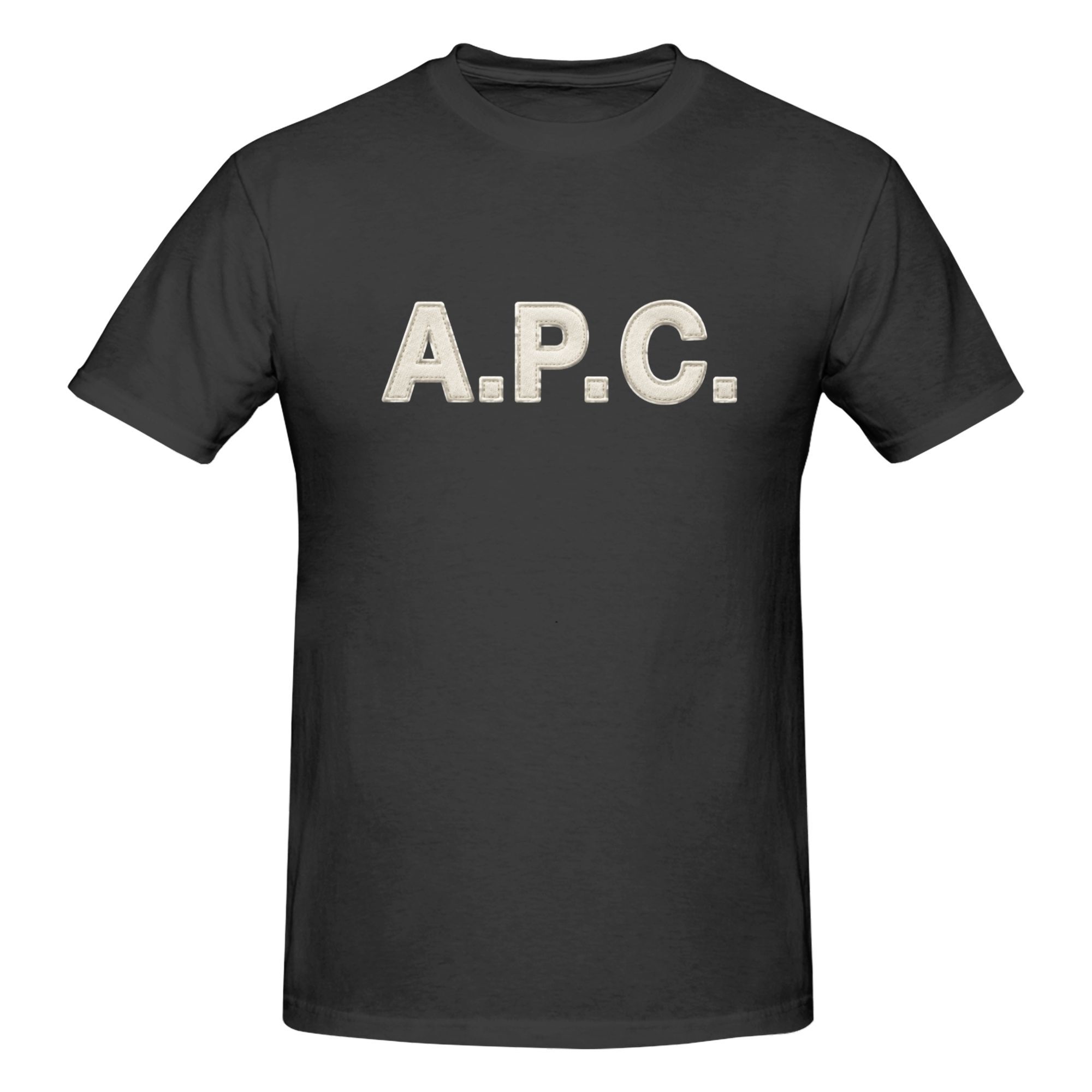 A.P.C. patchwork appliqué-style T-shirt design - Image 4