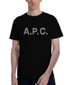 A.P.C. full rhinestone effect T-shirt