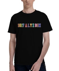 1017 ALYX 9SM patchwork appliqué-style T-shirt design